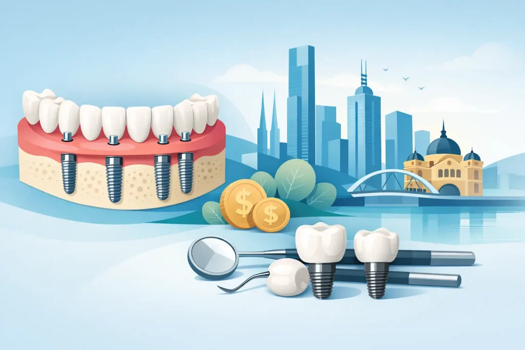 All on 4 Dental Implants Cost in Melbourne