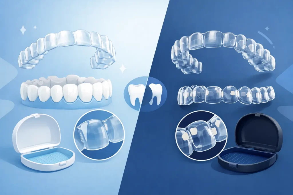 Difference Between Clear Aligners and Invisalign
