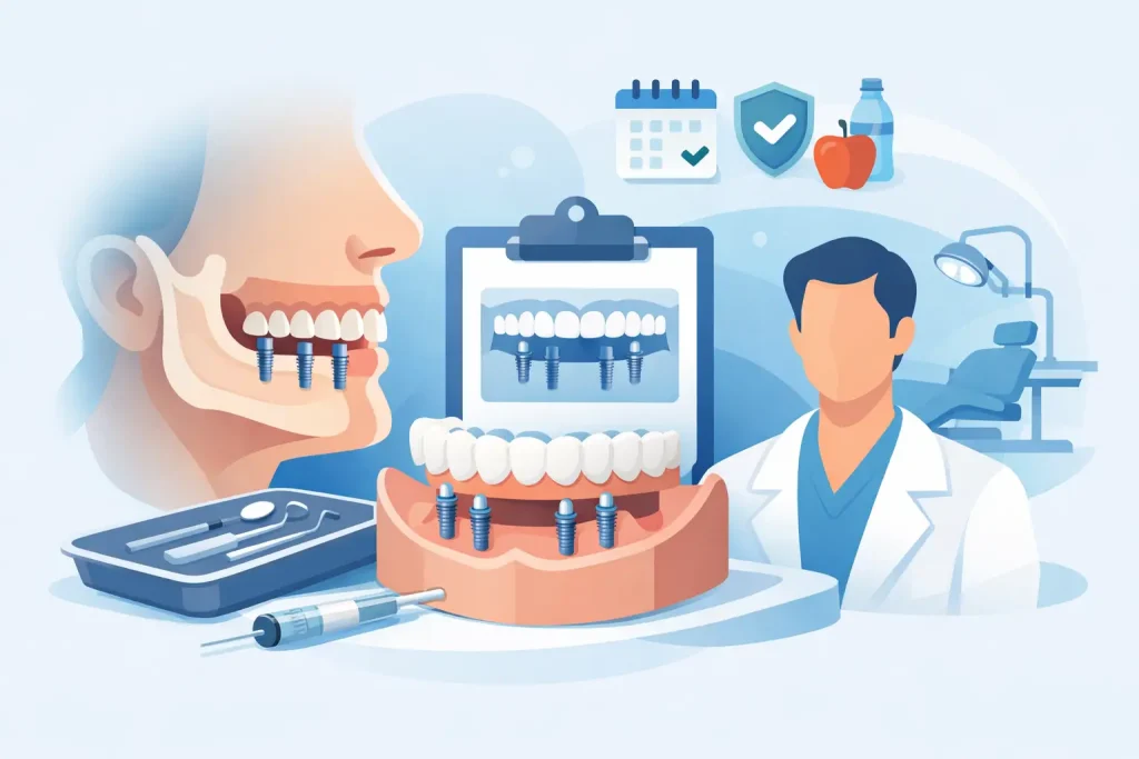 How to Prepare for All-on-4 Dental Implants