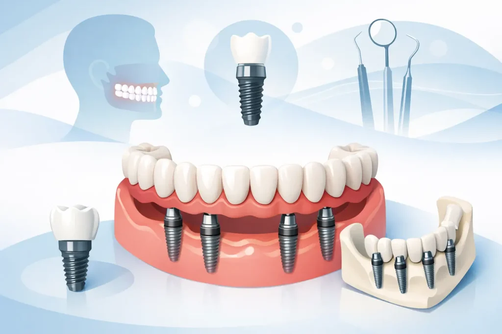 What Are All-on-4 Dental Implants? A Clear Guide